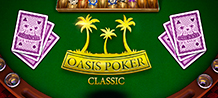 Oasis poker classic is a traditional 5-card game. It’s a perfect opportunity for a gambler to play against the casino and win a money prize instantly. 