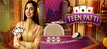 Teen Patti is an Indian gambling card game, which means “three cards”. And it’s true that you only need three cards to make a hand! Evoplay Entertainment provides players with the opportunity to play this game. Beautiful design, decorated with colorful ornaments, simple rules, and very fast gameplay, in which the feeling of excitement is always on top! The game is based on the basic rules of classic poker, and for Lady Luck’s favorites, the game has the ability to bet blindly. Play easy and Win!